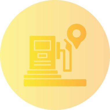 harita konumu ikon vektör illüstrasyonu