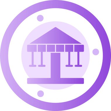 Modern b 'nin vektör illüstrasyonunda müziğin eksik simgesi