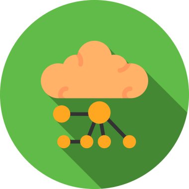 Bulut hesaplama. Web simgesi