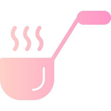 Yemek pişirmek. Web simgesi vektör illüstrasyonu