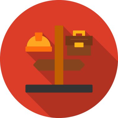 yiyecek içecek ikonu düz stil