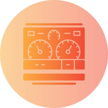 Basit vektör simgesi, radyo resimleme