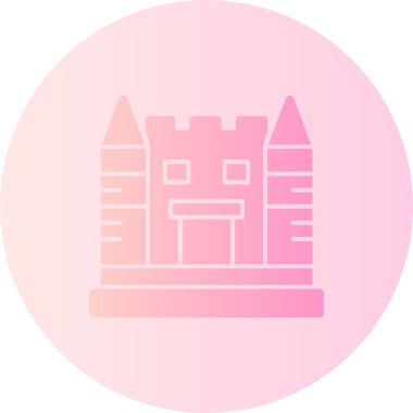 Modern yapı simgesinin vektör illüstrasyonu