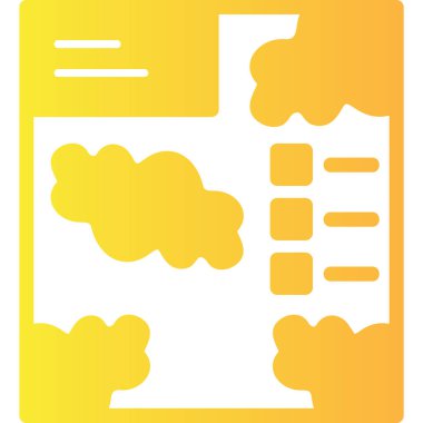 belge web simgesi basit resimleme