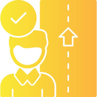 Ofisteki insanların vektör simgesi