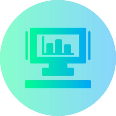 seo modern simgesinin vektör illüstrasyonu