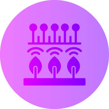 şebeke. Web simgesi basit illüstrasyon