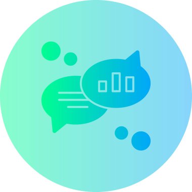 Basit tasarımı olan konuşma balonu