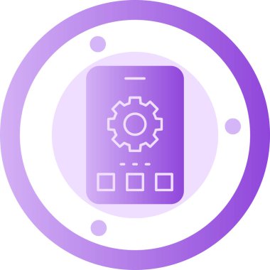 Vektör ayarı Simge illüstrasyonu