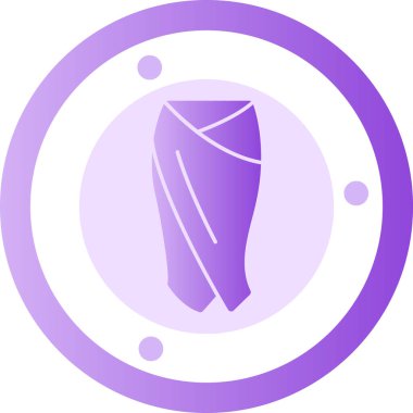 Modern b 'nin vektör illüstrasyonu eksik simgesi