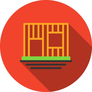 Web simgesi oluşturma, basit vektör illüstrasyonu