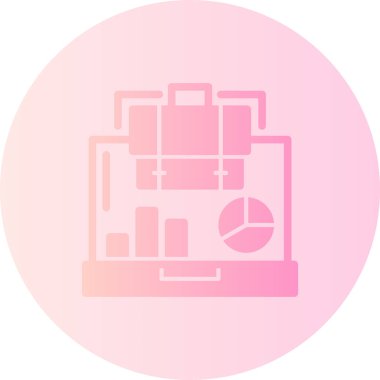 seo modern simgesinin vektör illüstrasyonu