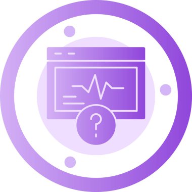 izleyici ikon vektör illüstrasyonu