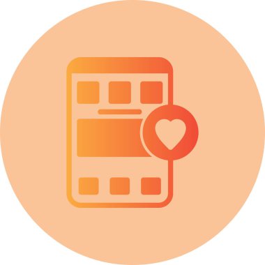 Uygulama modern simgesinin vektör illüstrasyonu