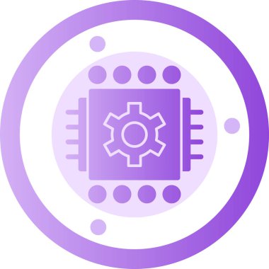 dişli simgesi vektör illüstrasyonu