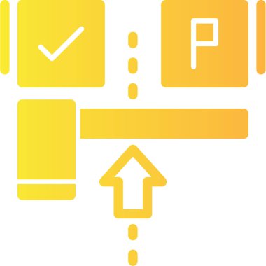 özet biçiminde doğru yönde ok simgesi