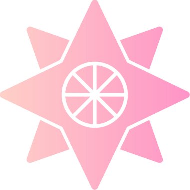 yıldız simgesi vektör illüstrasyonu