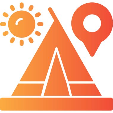 Harita işaretleyici vektör simgesi