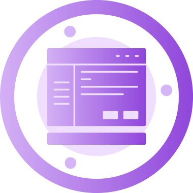 tarayıcı web tasarım simgesi