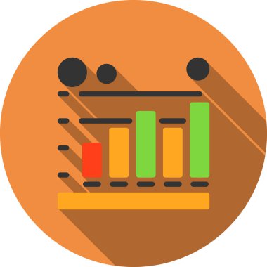 Grafik. Web simgesi basit illüstrasyon