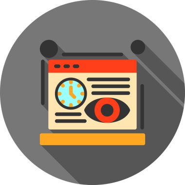 düz biçimli veri analiz veri simgesi