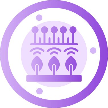 Wi-fi yönlendirici. Web simgesi basit tasarım