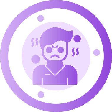 Maskeli bir adamın vektör çizimi