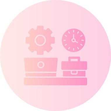 saat web vektör illüstrasyonu