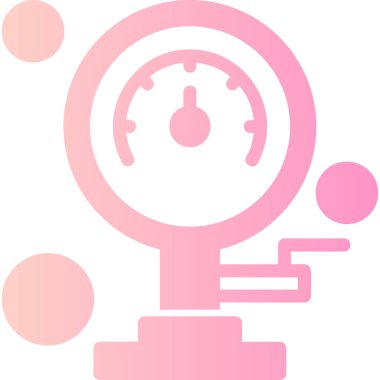 Bir saatin vektör illüstrasyonu