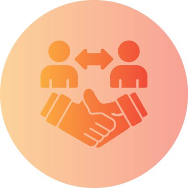 Bir grup insanın vektör çizimi