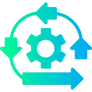Teçhizat Web simgesi basit illüstrasyon
