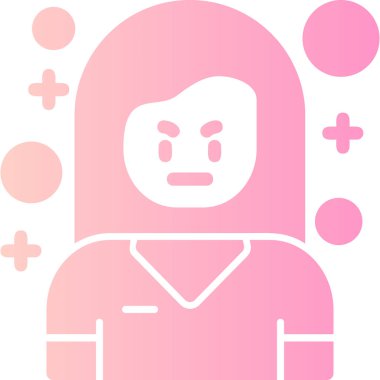 Avatar simgesi, vektör illüstrasyonu