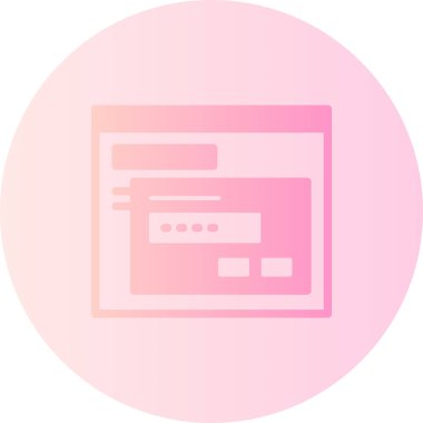 web browser window vector icon