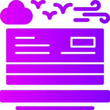 Anahat biçiminde bulut hesaplama veri simgesi