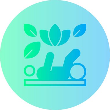 Bitki. Web simgesi basit bir illüstrasyon. bitkiler