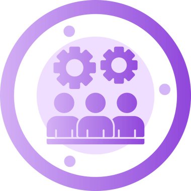 dişli simgesi vektör illüstrasyonu