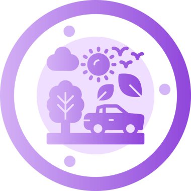 Bir ağacın vektör illüstrasyonu