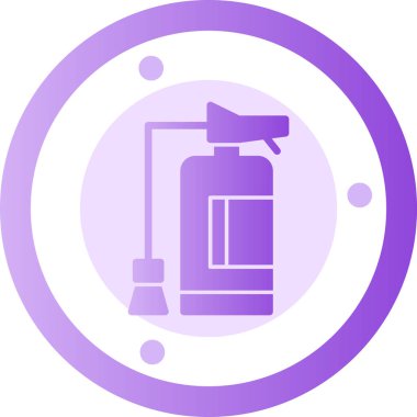 Dezenfeksiyon ikonu vektör çizimi