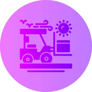 Modern binanın vektör simgesi