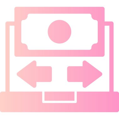 Yazıcı. Web simgesi basit illüstrasyon