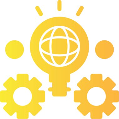 seo modern simgesinin vektör illüstrasyonu