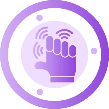 Kablosuz simgenin vektör illüstrasyonu