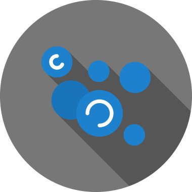 Sohbet simgesi, vektör illüstrasyon tasarımı