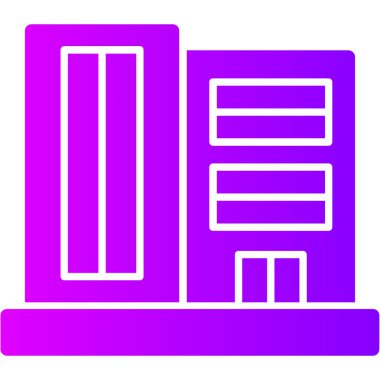 Tek bir harfin vektör illüstrasyonu