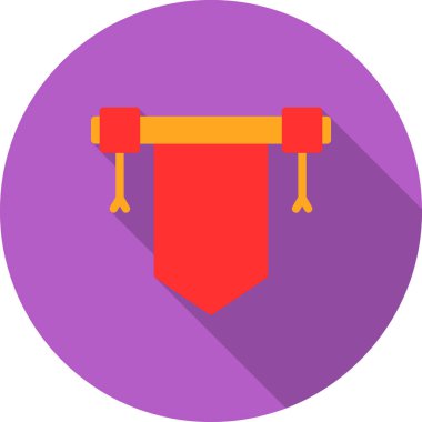 Madalya ikon vektör illüstrasyonu