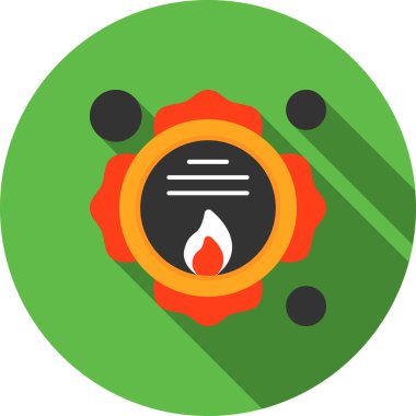 Simge vektör resimlemesini ateşle