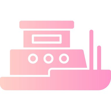 Modern b 'nin vektör illüstrasyonunda gaz ikonu yok