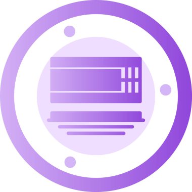 bilgisayar simgesi vektör illüstrasyonu