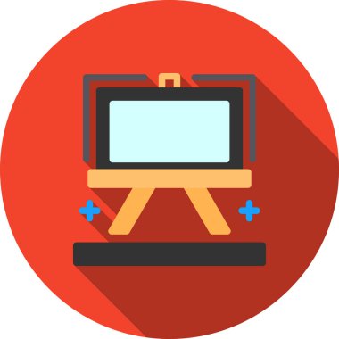 video. Web simgesi basit tasarım