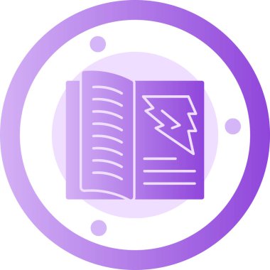 Modern bir simgenin vektör illüstrasyonu